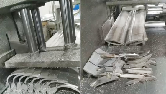 【浙江】一共采購(gòu)我司4臺(tái)鋁型材切割機(jī),期間克服裝夾問(wèn)題