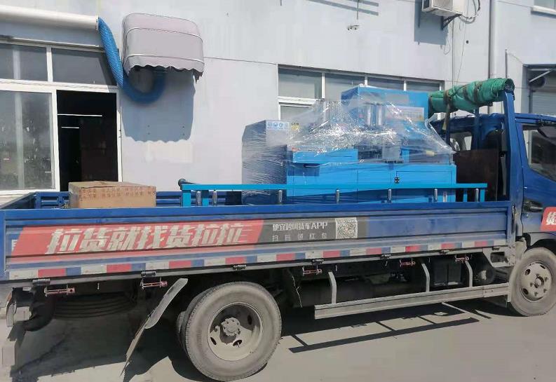 出貨了!全自動切鋁機SDY-Q300發往浙江杭州